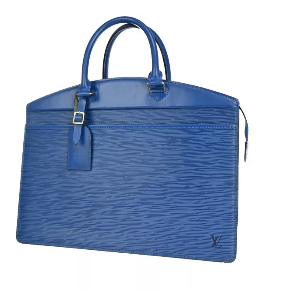 ❌sold❌ Louis Vuitton Blue Epi Leather Briefcase